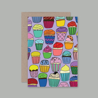 CUTE CUPCAKES card