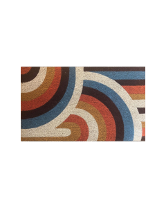 Doormat - Rainbow Swirl