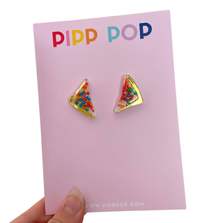 Fairy Bread Stud Earrings