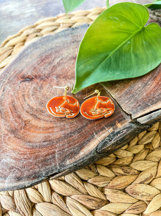 Cat - Porcelain Earrings