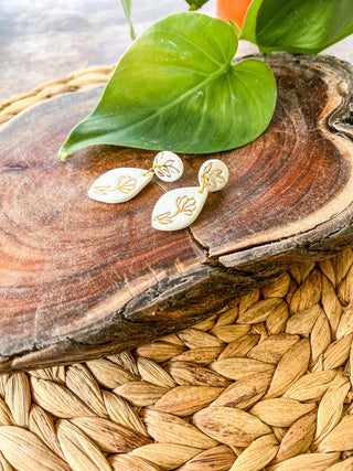 Summer - Porcelain Earrings