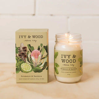 Ivy + Wood Candles