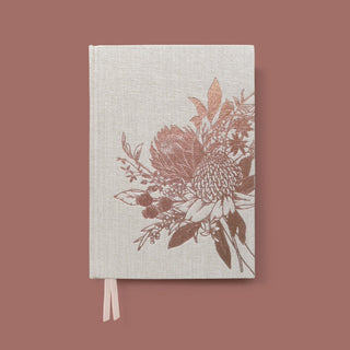 Typoflora Linen Journal