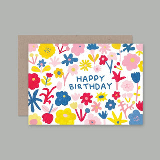 HAPPY BIRTHDAY card