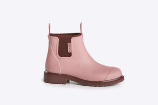 Merry People Bobbi Boots Dusty Pink/Beetroot