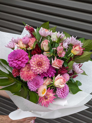 Pink + Pretty Seasonal Fresh Flower Bouquet