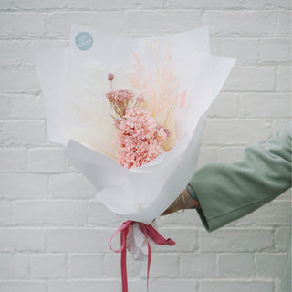 Pink + Pretty Dried Floral Bouquet