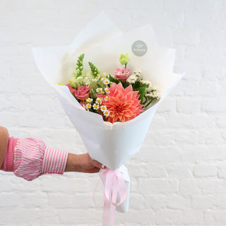Pink + Pretty Seasonal Fresh Flower Bouquet