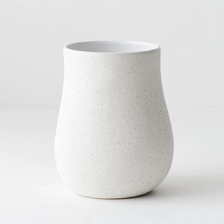 Mona Vase - White short